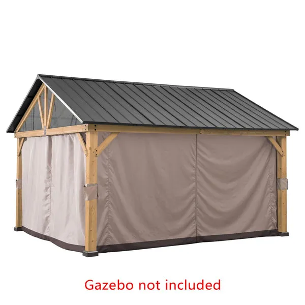404cm x 465cm Curtain for Cedar Gazebo